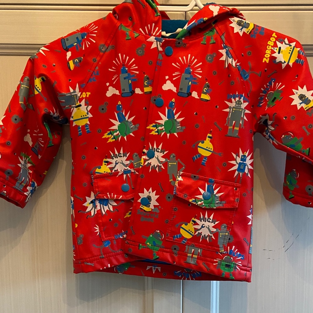 Hatley robot raincoat